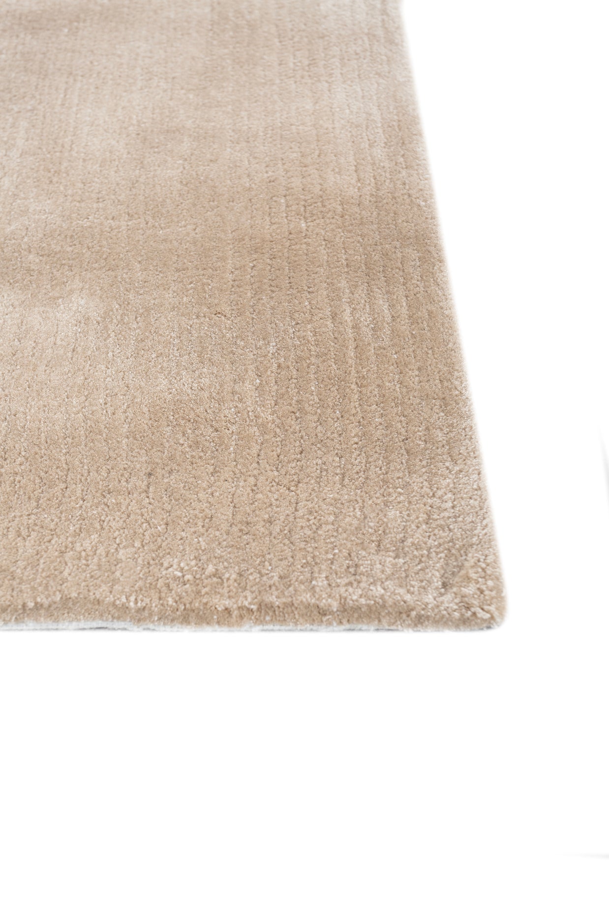 Carpet For Living room 6X9 Feet Ivory Viscose Rectangle Solid Rug