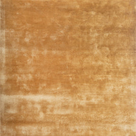 Carpet For Living room 4X6 Feet Gold Viscose Rectangle Solid Rug