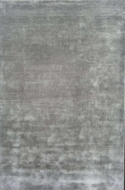 Carpet For Living room 6X9 Feet Blue Viscose Rectangle Solid Rug