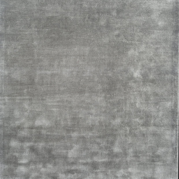 Carpet For Living room 6X9 Feet Blue Viscose Rectangle Solid Rug