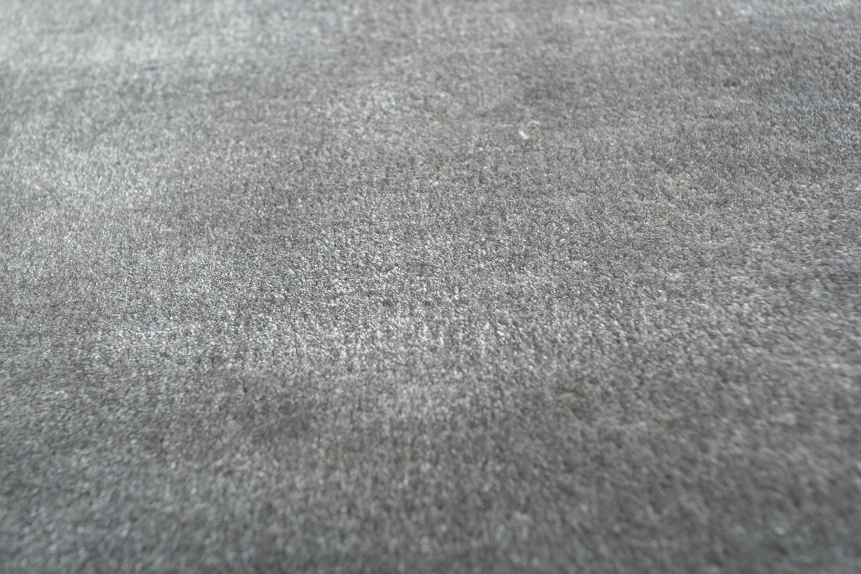 Carpet For Living room 6X9 Feet Blue Viscose Rectangle Solid Rug