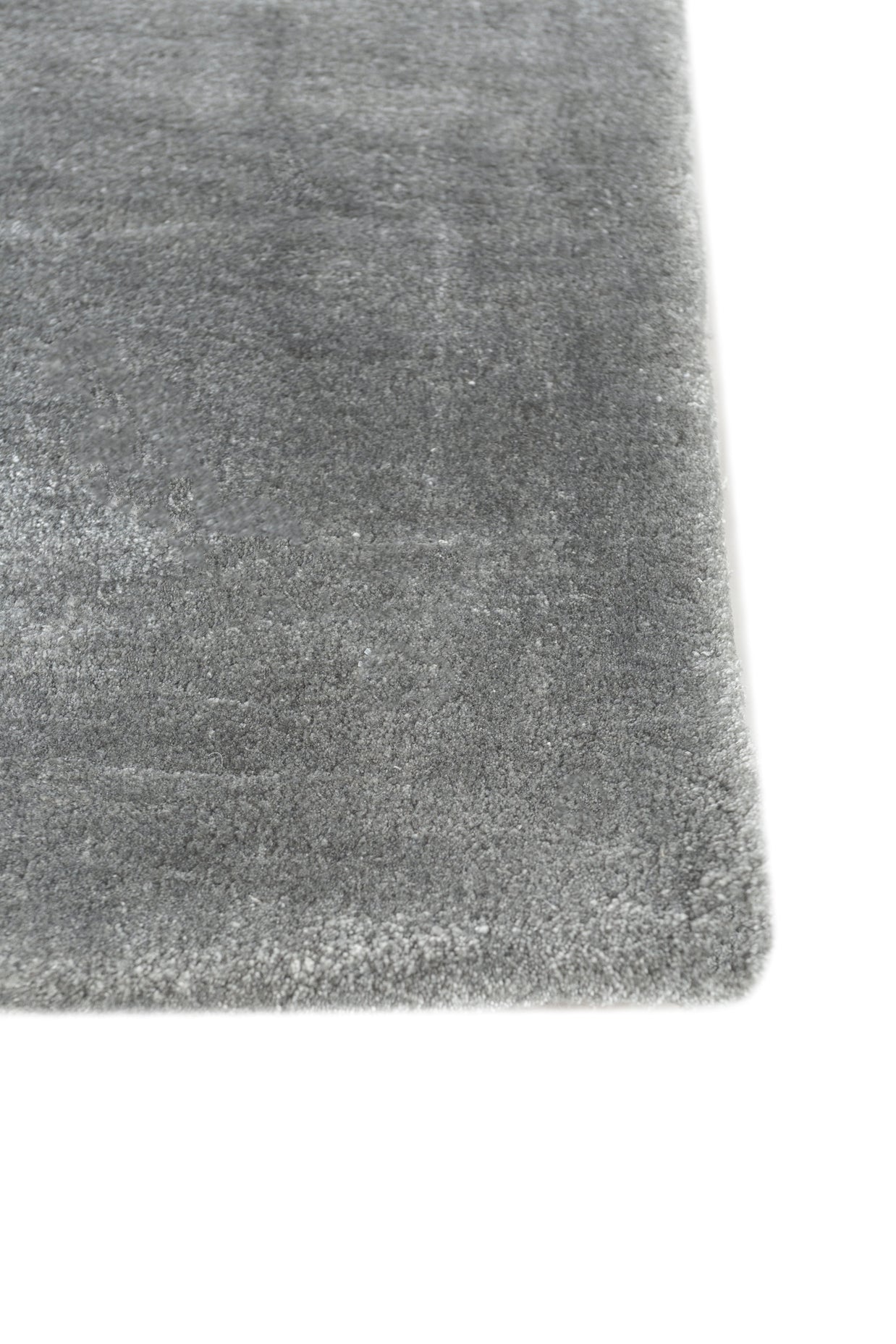 Carpet For Living room 6X9 Feet Blue Viscose Rectangle Solid Rug