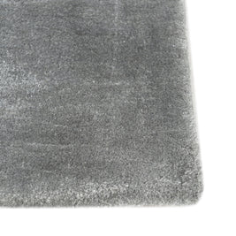 Carpet For Living room 6X9 Feet Blue Viscose Rectangle Solid Rug