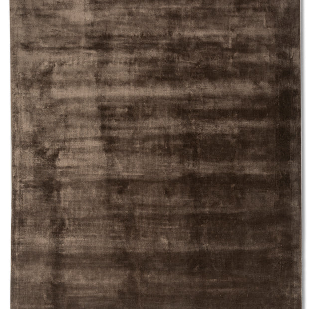 Carpet For Living room 6X9 Feet Beige And Brown Viscose Rectangle Solid Rug