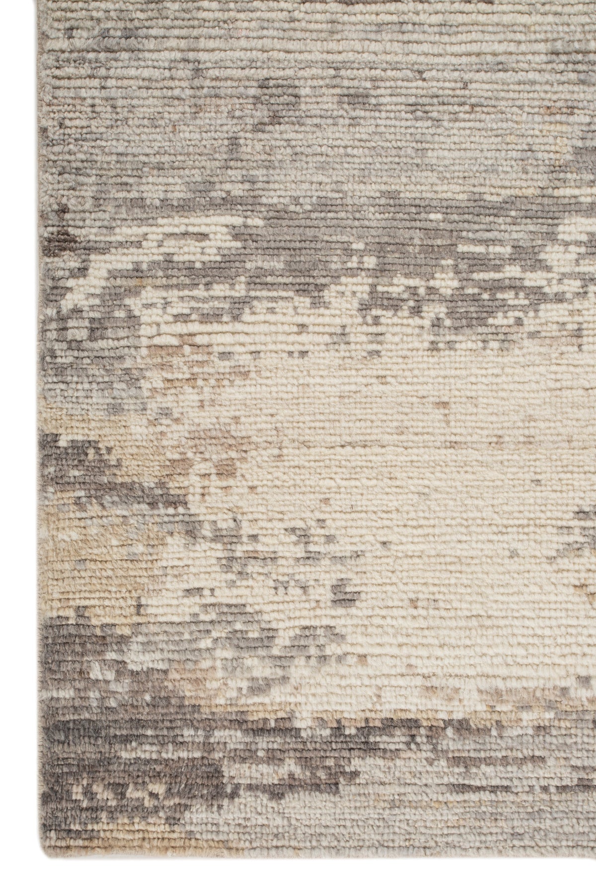5x8 Rectangular Rug Ivory Wool Abstract Rug - 5X8 Feet Rectangle Carpet for Living Room – I ...