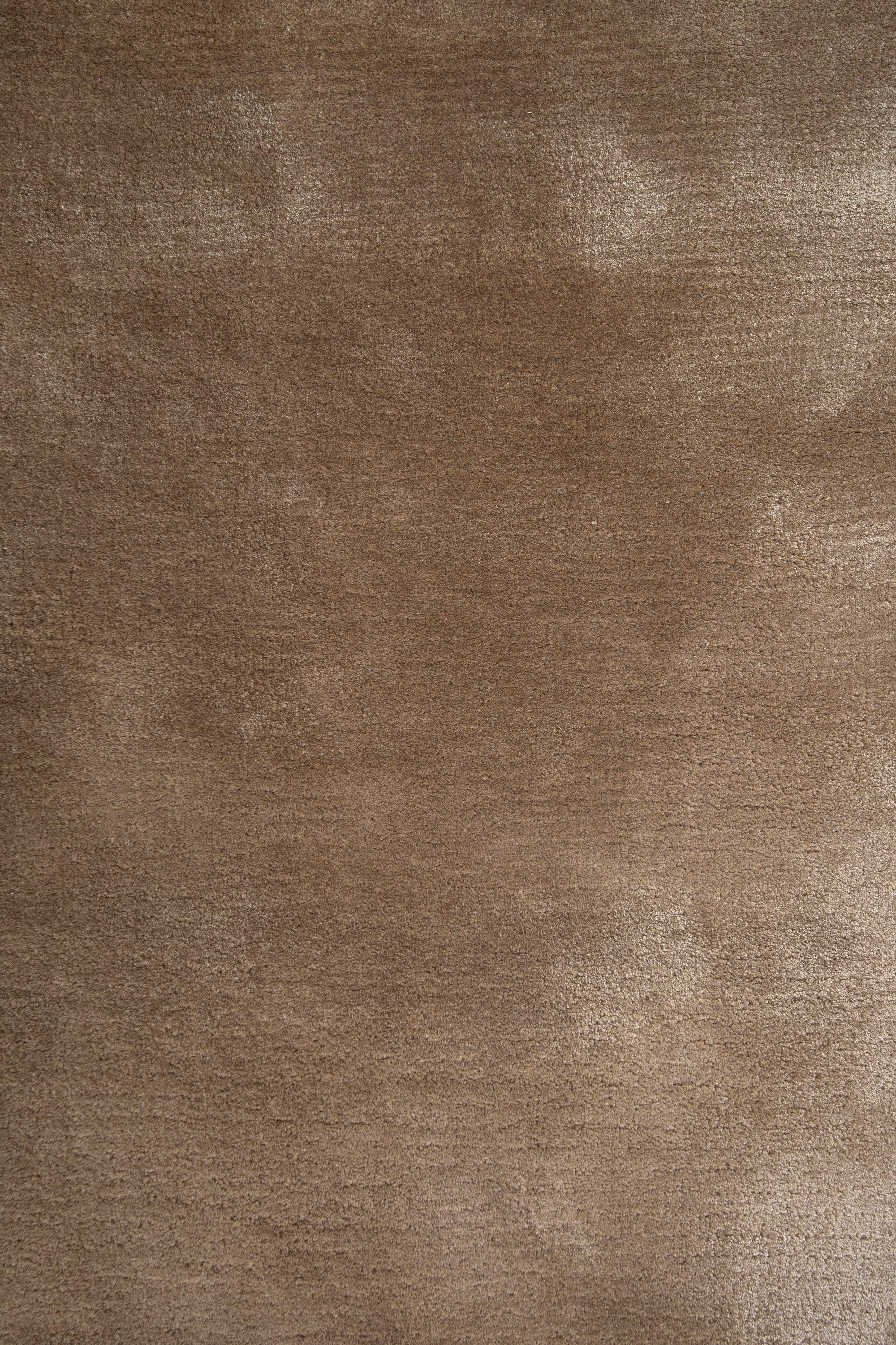 Carpet For Living room 4X6 Feet Beige And Brown Viscose Rectangle Solid Rug