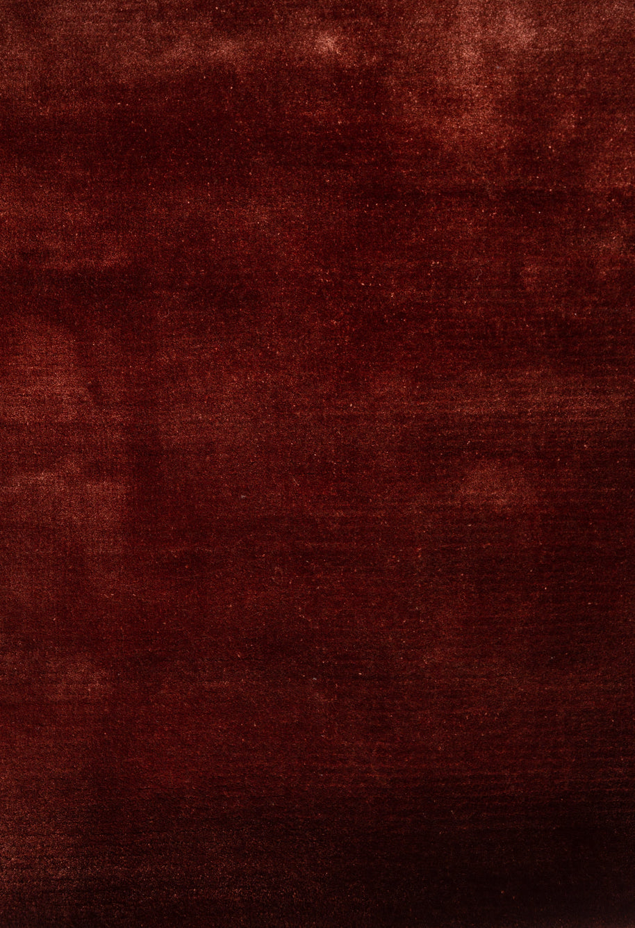 Carpet For Living room 6X9 Feet Red And Orange Viscose Rectangle Solid Rug - I MEAN DESIGN