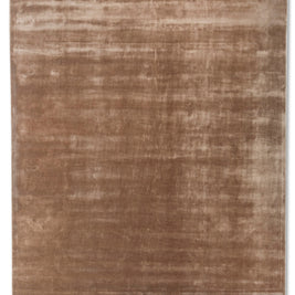 Carpet For Living room 6X9 Feet Beige And Brown Viscose Rectangle Solid Rug