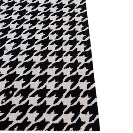 Carpet For Living room 6X9 Feet Ivory Wool and Viscose Rectangle Graphic and Art Deco Rug