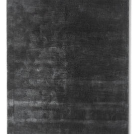 Carpet For Living room 4X6 Feet Blue Viscose Rectangle Solid Rug