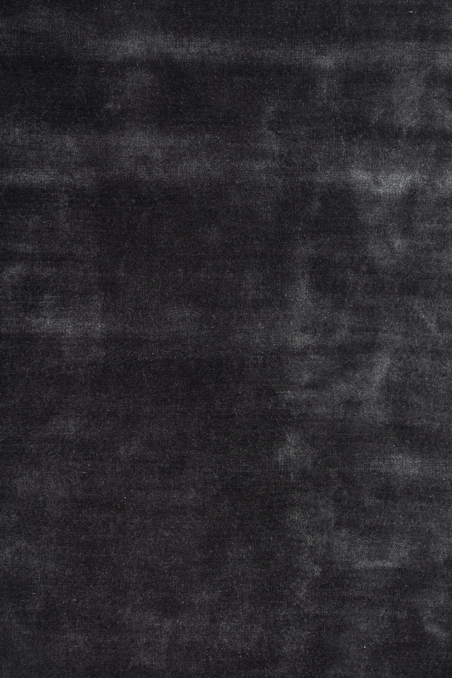 Carpet For Living room 4X6 Feet Blue Viscose Rectangle Solid Rug - I MEAN DESIGN
