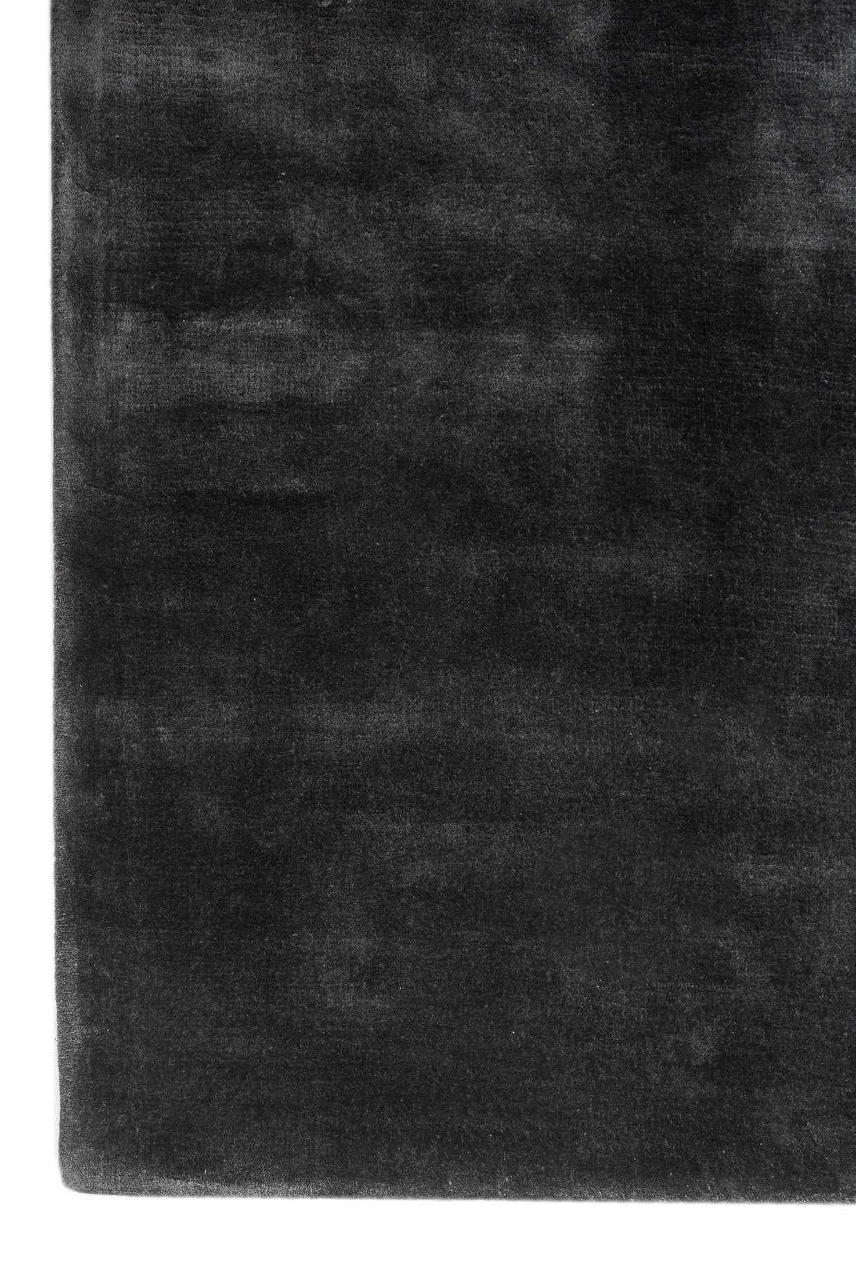 Carpet For Living room 4X6 Feet Blue Viscose Rectangle Solid Rug