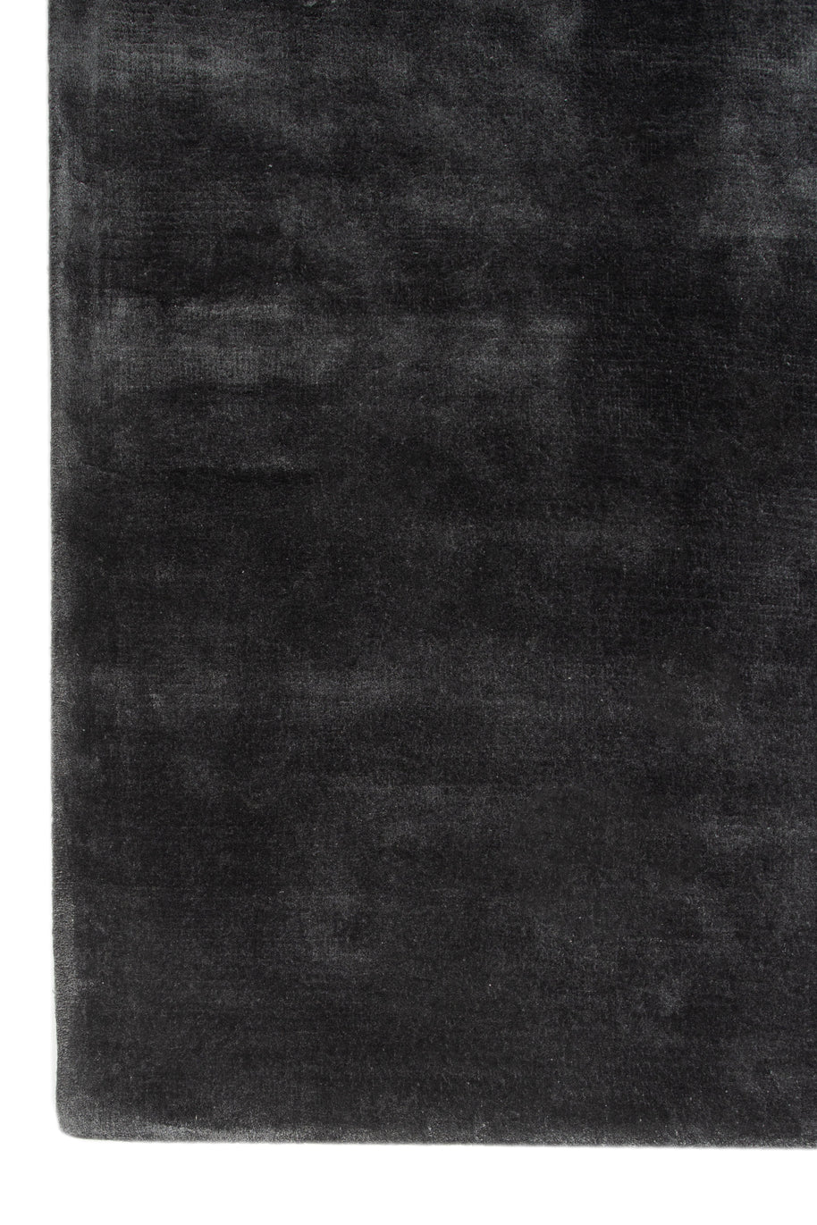 Carpet For Living room 4X6 Feet Blue Viscose Rectangle Solid Rug - I MEAN DESIGN