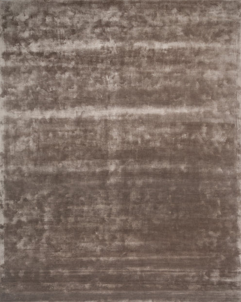 Carpet For Living room 6X9 Feet Grey And Black Viscose Rectangle Solid Rug