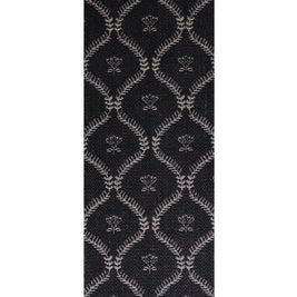 Zarnishan Black & Silver Sisal 2x5.6 feet Runner Rug