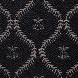 Zarnishan Black & Silver Sisal 2x5.6 feet Runner Rug