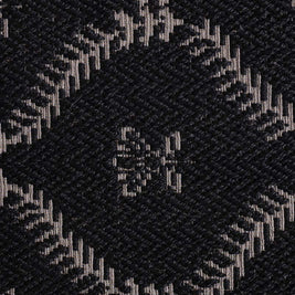 Zarnishan Black & Silver Sisal 2x5.6 feet Runner Rug