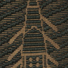 Vallamkali Green & Gold Sisal 1x7 feet Runner Rug - I MEAN DESIGN