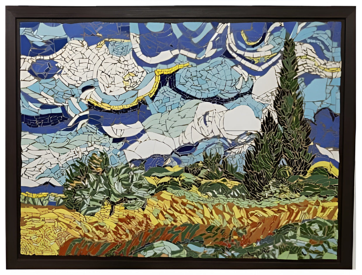 The Brush Stroke Mosaic