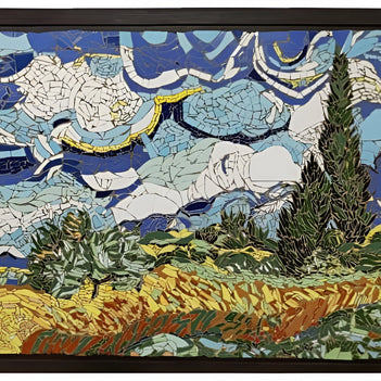 The Brush Stroke Mosaic