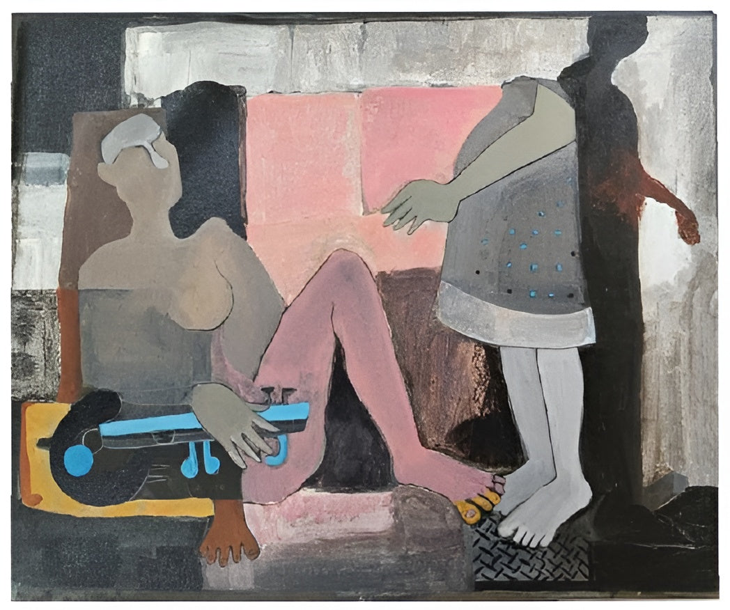 Life in a Compartment Creative Painting