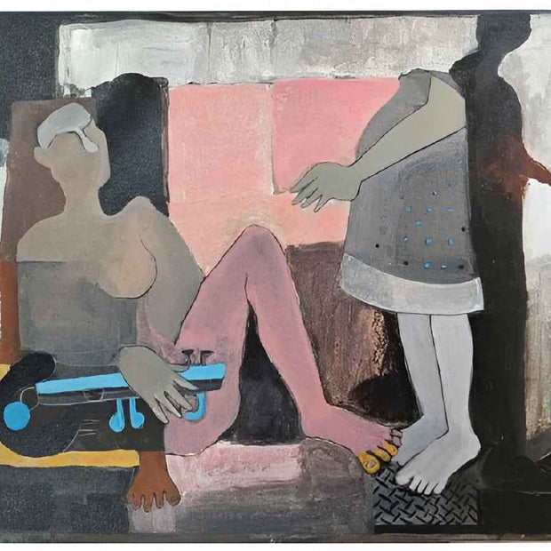 Life in a Compartment Creative Painting