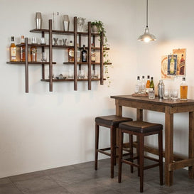 Between The Lines Wall Shelf