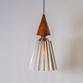 Timber Cone pendant Light