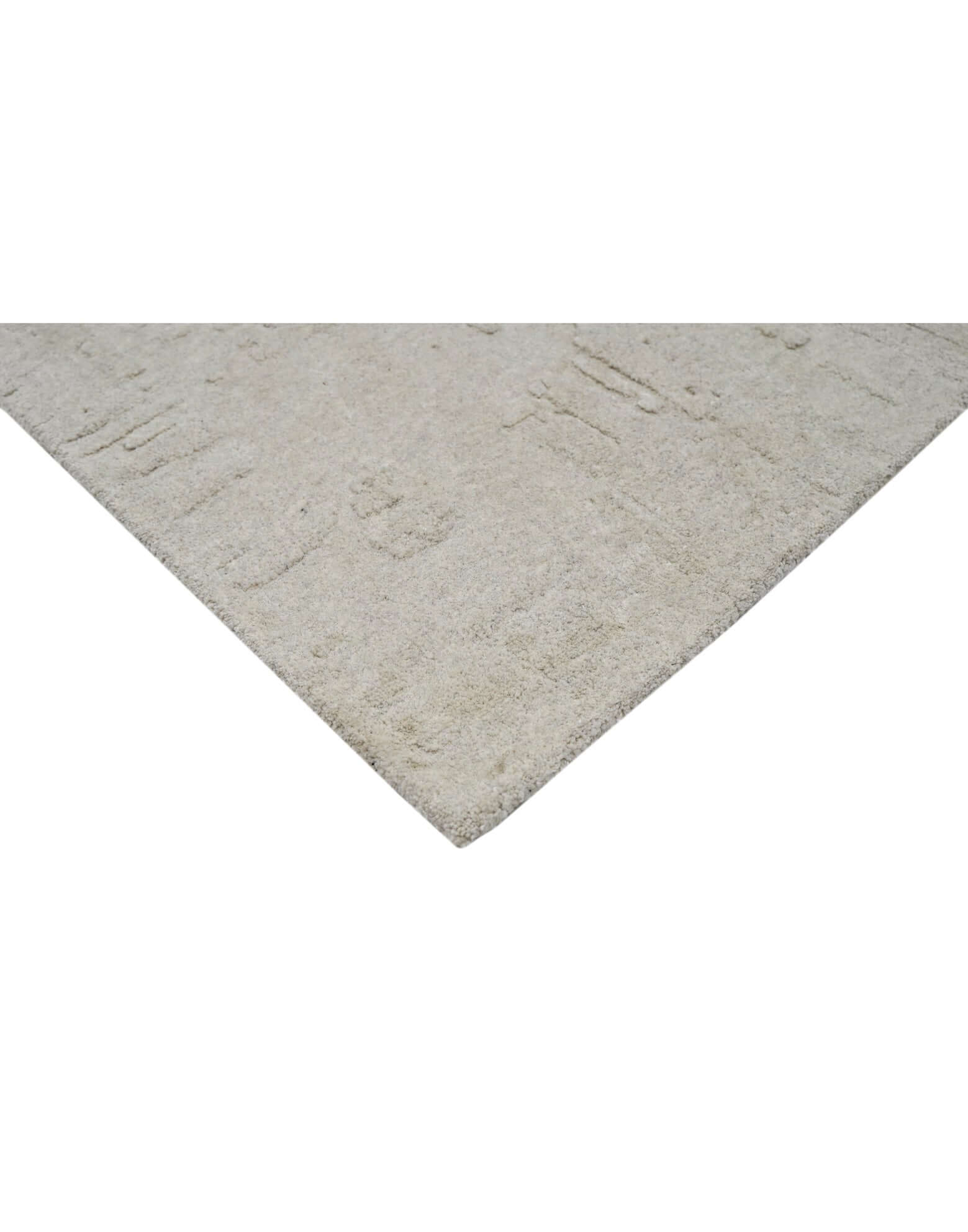 S C U L P T E D - U R B A N A luxury modern rug by Cherom, featuring soft grey tone and textured design.