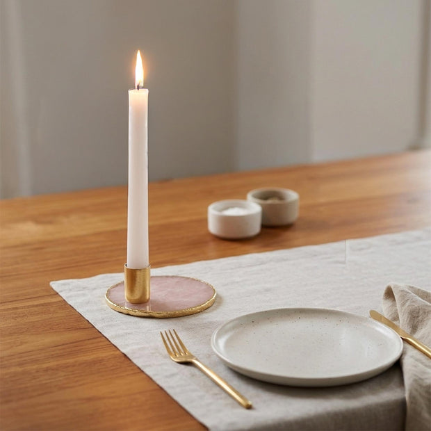 Semi Precious Candle Holder
