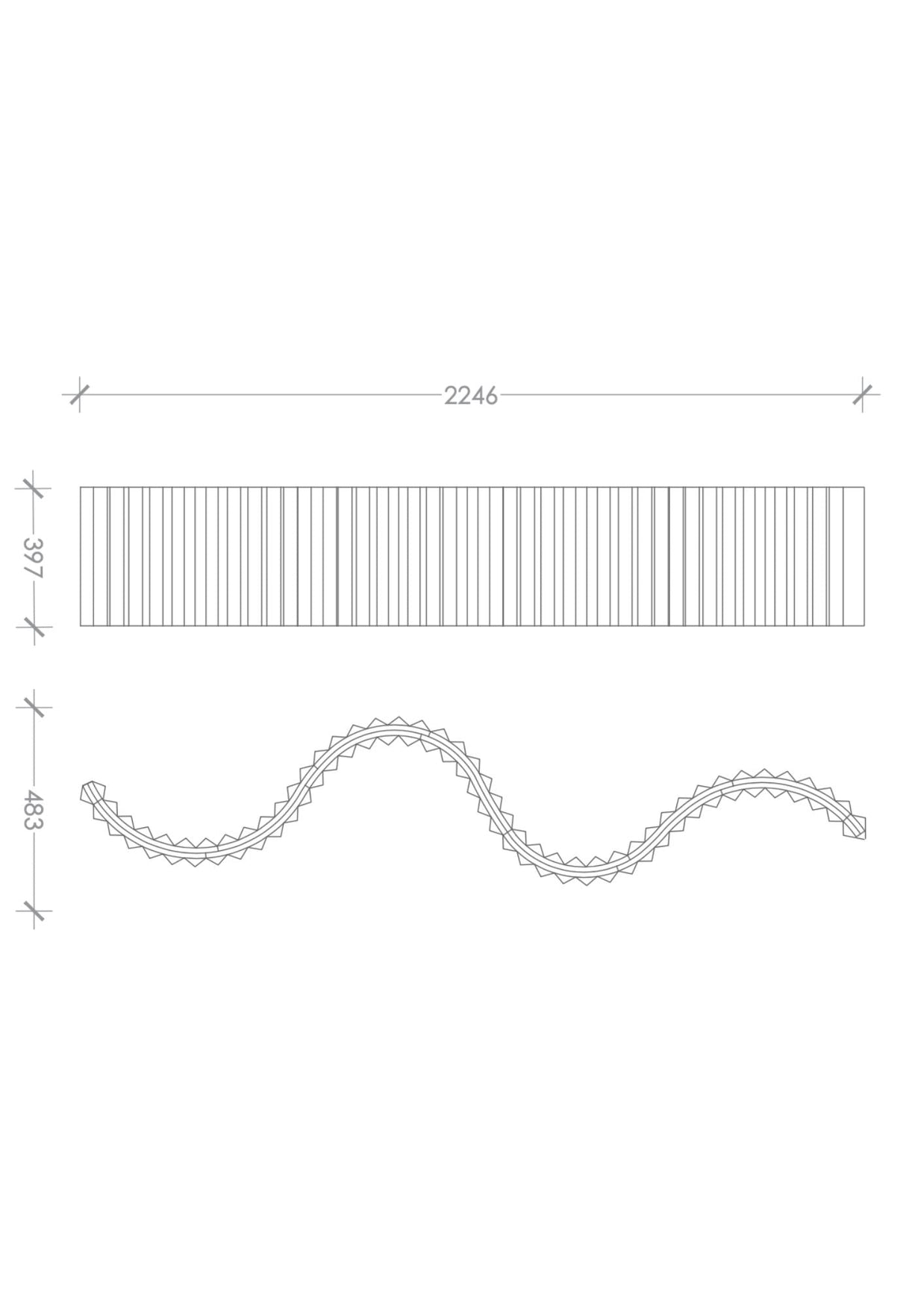 Serpentine Fix Hanging Light