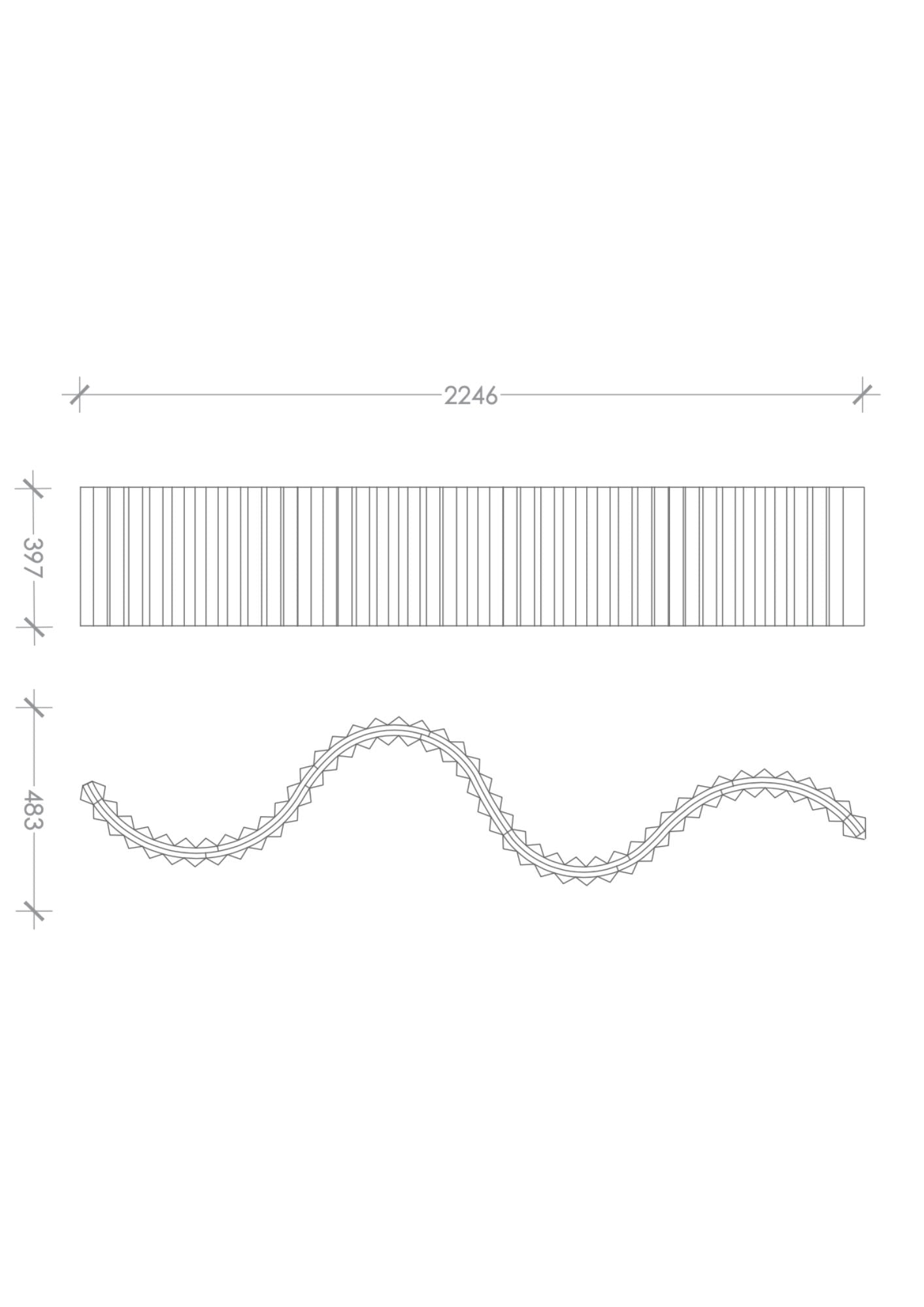 Serpentine Fix Hanging Light