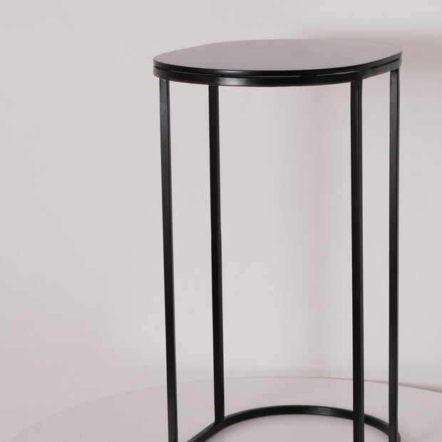 CFR124 Metal and Glass Side Table