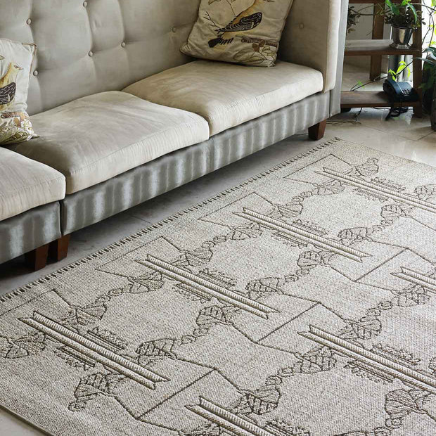 Choonda Beige Sisal 6x9 feet Rectangle Rug - I MEAN DESIGN