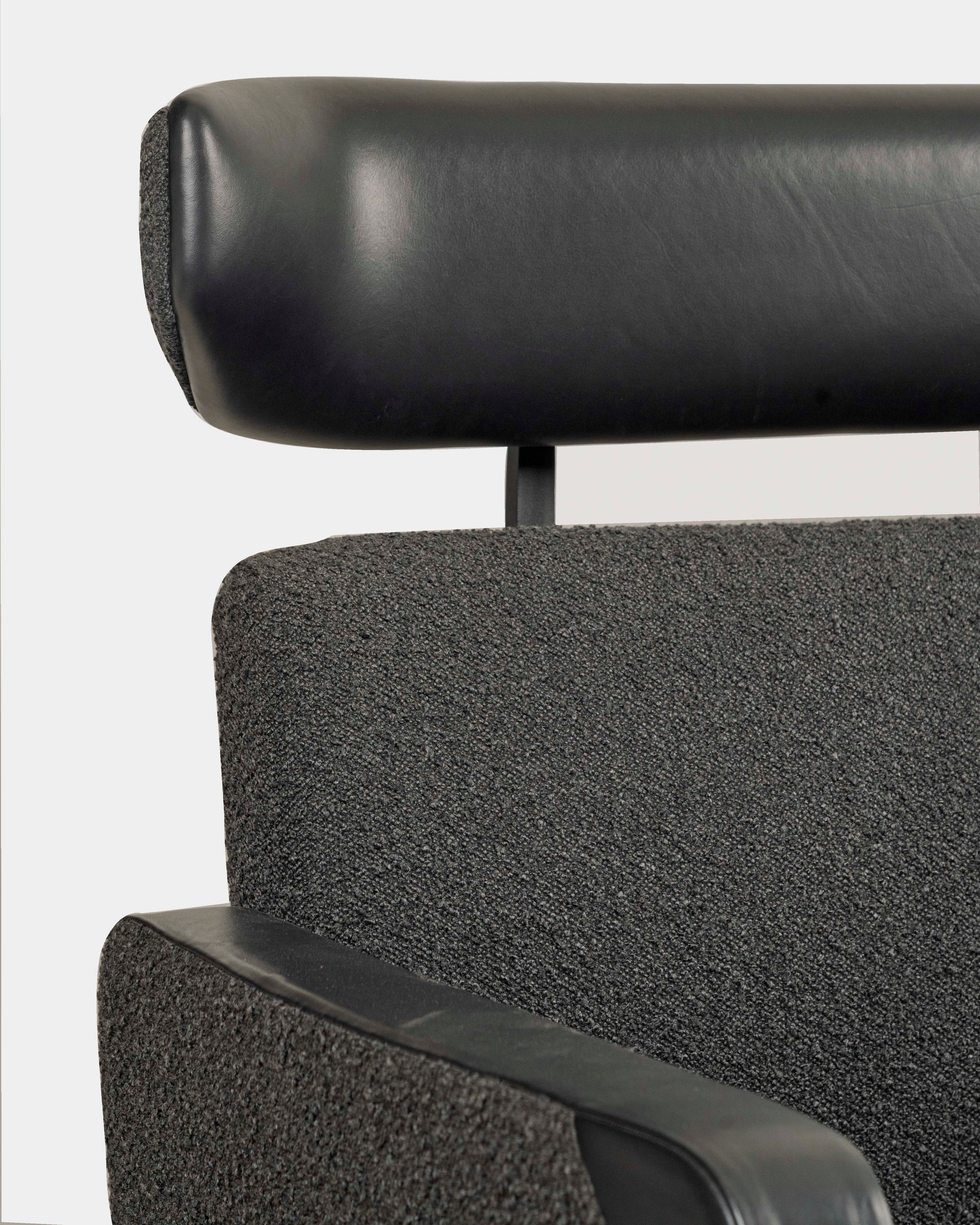 Asan Sofa High Back with Leather