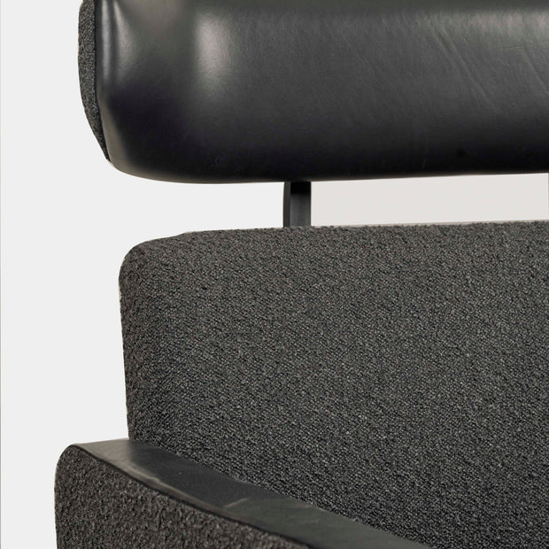 Asan Sofa High Back with Leather