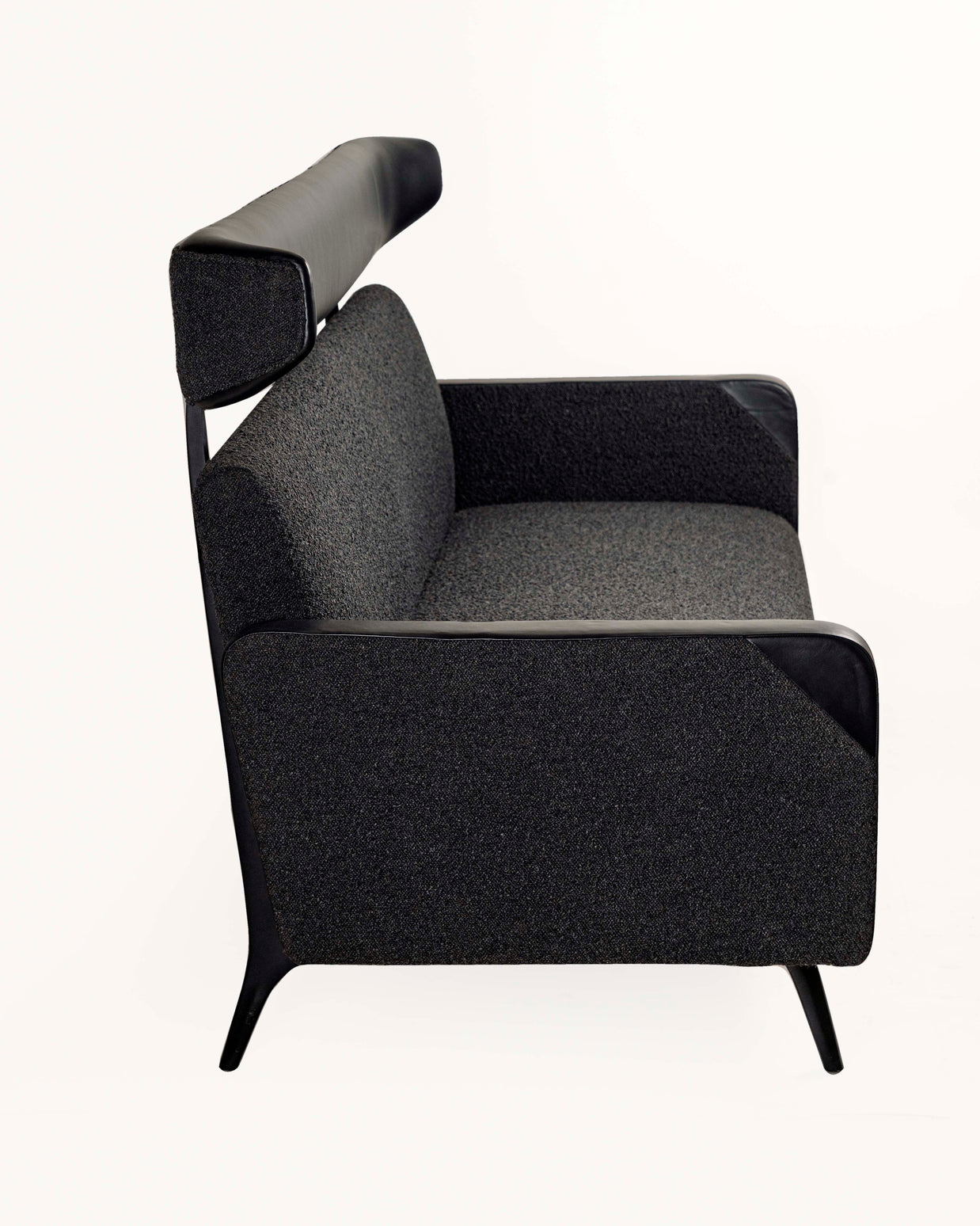 Asan Sofa High Back with Leather