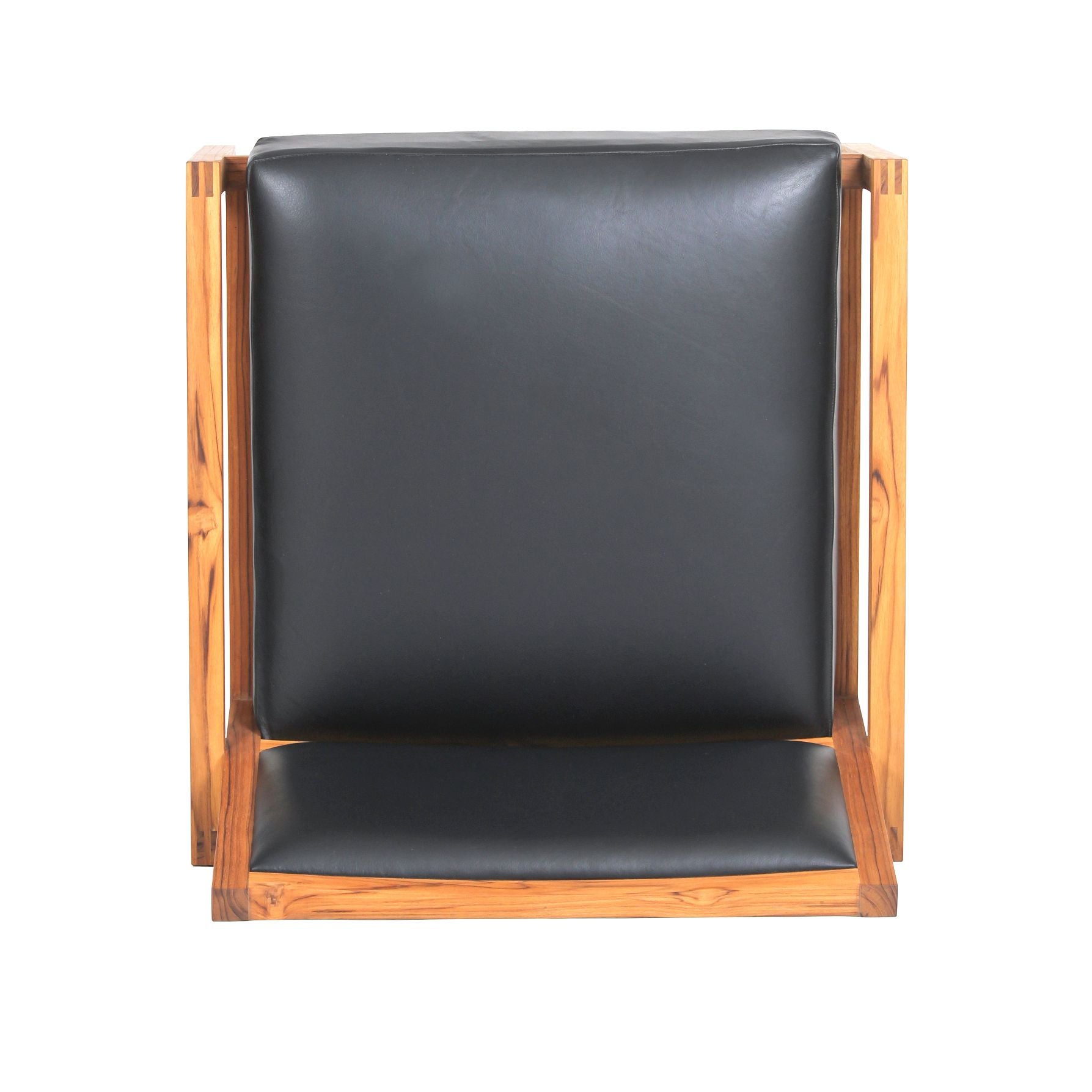Simple Square Chair Square Easy Chair – I MEAN DESIGN