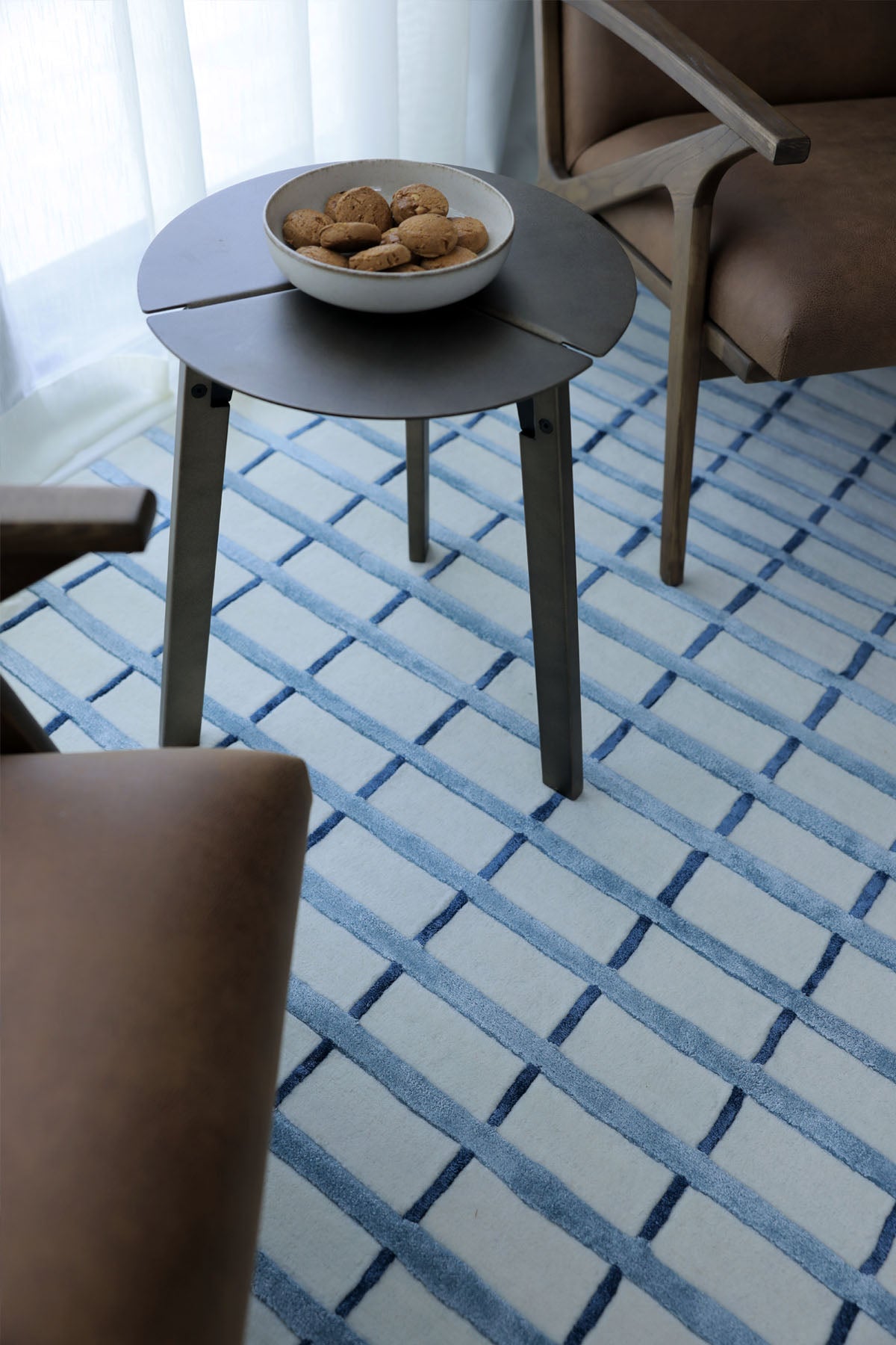 Spectrum Multicolour Wool Viscose 6x9 feet Rectangle Rug - I MEAN DESIGN