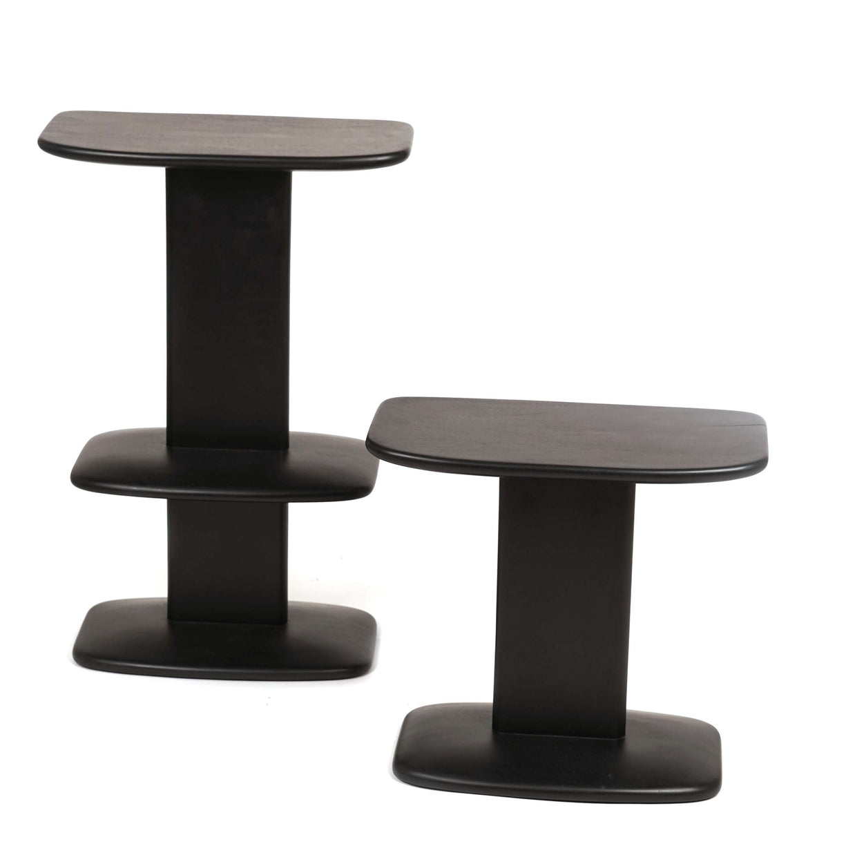 Ashanti Side Table High and Bar Stool
