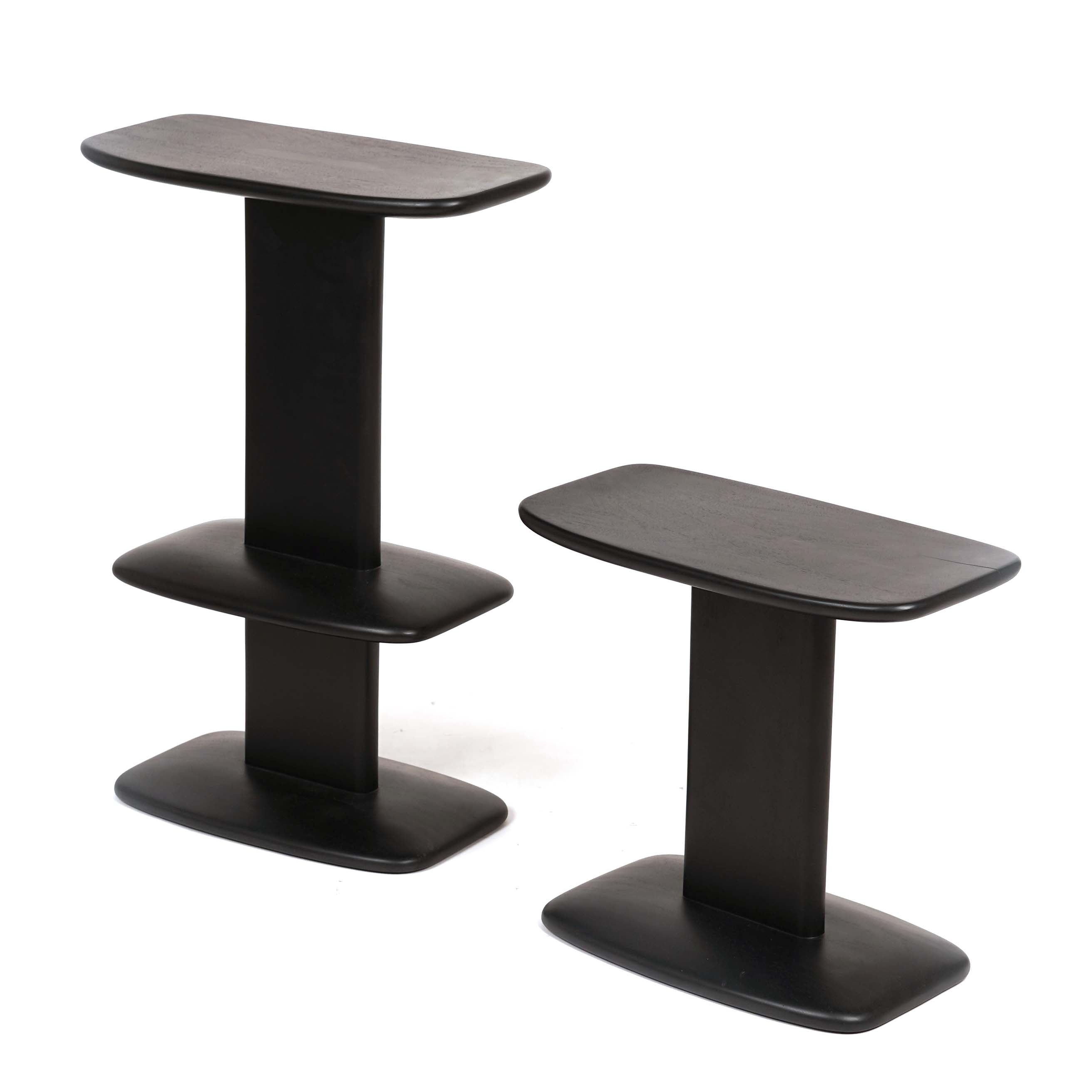 Ashanti Side Table High and Bar Stool