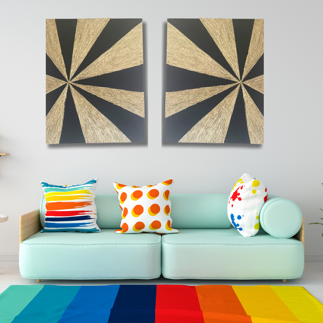  Contemporary artwork  perfect for minimalist home decor.