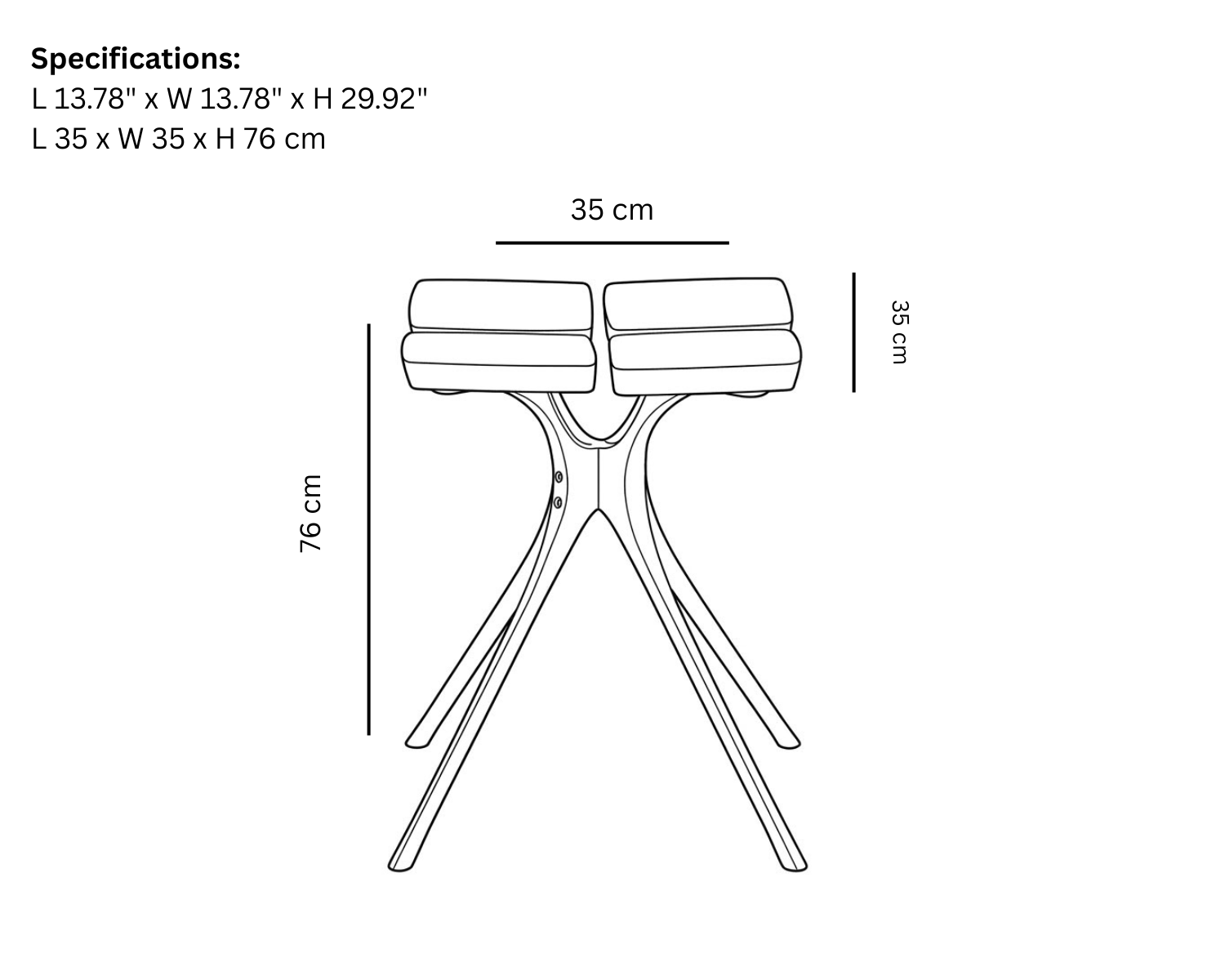 Sundarban Bar Stool