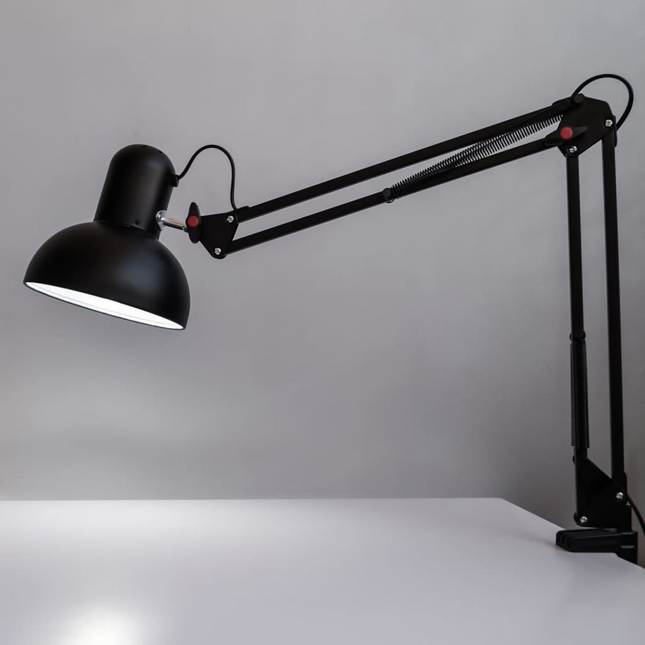 Swing Arm Desk Clamp-On-Lamp 30