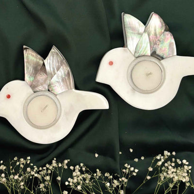 Bird Tea Light - Set of 2