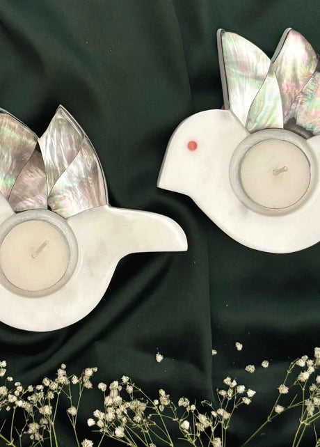 Bird Tea Light - Set of 2