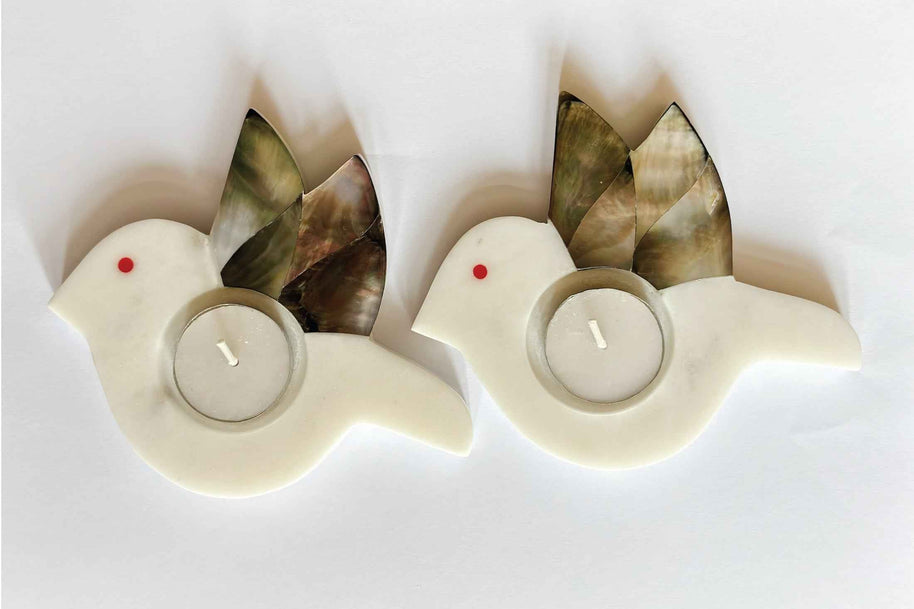 Bird Tea Light - Set of 2