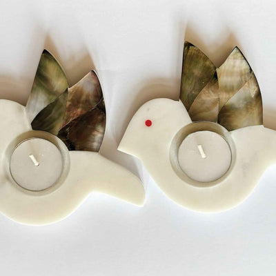 Bird Tea Light - Set of 2