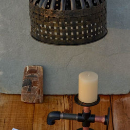 The Color Switch - Candle Holder - The Black Steel