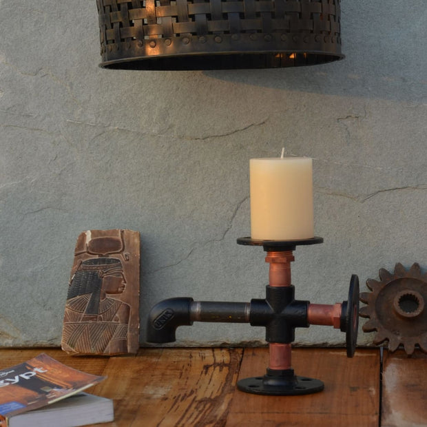 The Color Switch - Candle Holder - The Black Steel